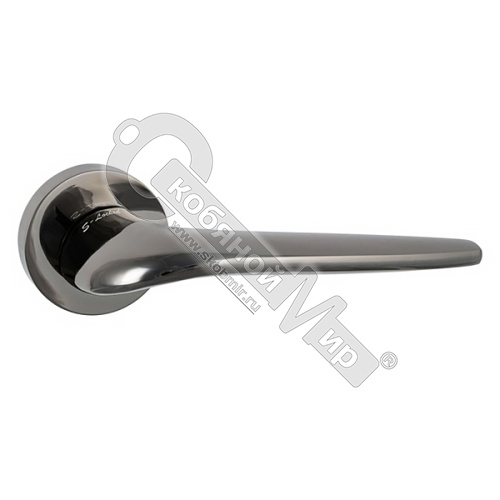 Дверные ручки S-Locked A-300 BH черный никель (20)