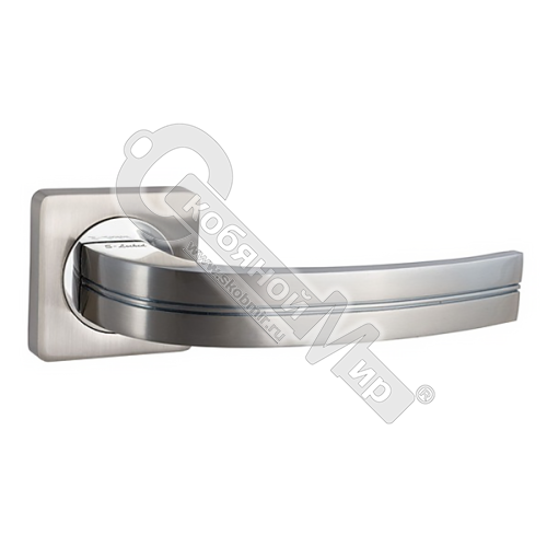 Дверные ручки S-Locked A-106 SN/CP круг (20)