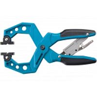 Струбцина клещеобразная 1-1/2"/38 мм, пластиковый корпус, храповый механизм жесткой фиксации, 20801 Струбцина клещеобразная 1-1/2"/38 мм, пластиковый корпус, храповый механизм жесткой фиксации, 20801