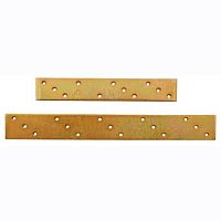 Пластина усиленная широкая, желтый цинк LWG 2 (200х35х4,0) (упак. 10шт.) /1/ Пластина усиленная широкая, желтый цинк LWG 2 (200х35х4,0) (упак. 10шт.) /1/