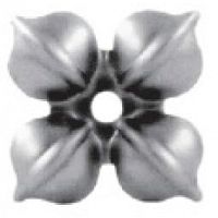 Цветок штампованный 50х50х1 мм Китай*** Цветок штампованный 50х50х1 мм Китай***