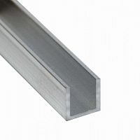 Направляющая для раздвижных дверей нижняя TRACK-B 10x10x10 мм L=1 м, АП-215 Направляющая для раздвижных дверей нижняя TRACK-B 10x10x10 мм L=1 м, АП-215