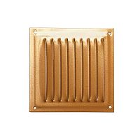 Решетка вентиляционная металлическая 150х150 мм, бронзовый металл /40 шт./(М) Решетка вентиляционная металлическая 150х150 мм, бронзовый металл /40 шт./(М)