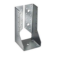 Опора бруса закрытая OBR Z-100х140 (140х76х100х2,0 мм), цинк, 604 /3/ Опора бруса закрытая OBR Z-100х140 (140х76х100х2,0 мм), цинк, 604 /3/