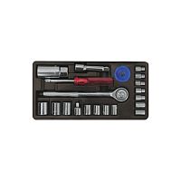 Набор торцевых головок 3/8" (21 шт.), 65020 Набор торцевых головок 3/8" (21 шт.), 65020