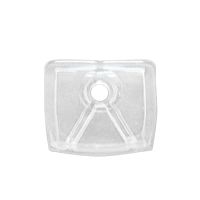 Полкодержатель пластиковый (кляймер №1), плоский, прозрачный /50/, 28296 Полкодержатель пластиковый (кляймер №1), плоский, прозрачный /50/, 28296