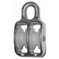 Блок двойной с нейлоновым колесом 5мм/15мм /1/ Блок двойной с нейлоновым колесом 5мм/15мм /1/