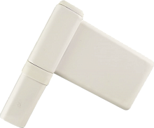 Петля для ПВХ дверей аналог DHV 120 кг белая 40710L WindoorPro Петля для ПВХ дверей аналог DHV 120 кг белая 40710L WindoorPro