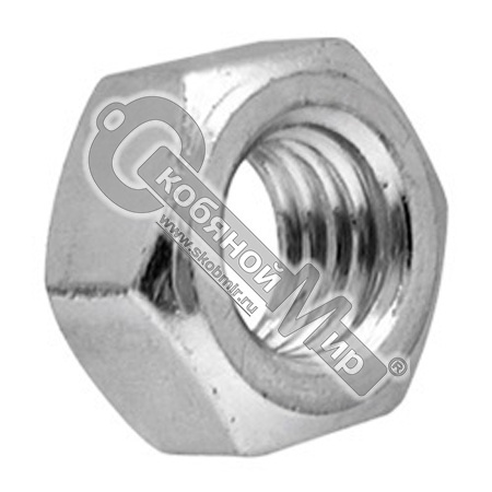 Гайка шестигранная, цинк М8 DIN934 /200/ фото 2 Гайка шестигранная, цинк М8 DIN934 /200/ фото 2