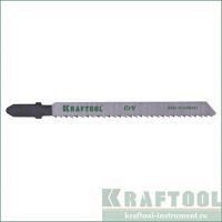 Пилка для эл.лобзика по дереву, фанере, Т144DF, HSS, быстрый рез, EU-хв. шаг 4мм, KRAFTOOL, 159520-4 Пилка для эл.лобзика по дереву, фанере, Т144DF, HSS, быстрый рез, EU-хв. шаг 4мм, KRAFTOOL, 159520-4