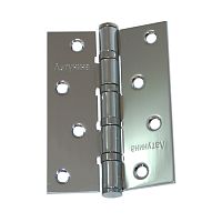 Петля универсальная 100х70х2,5 СР (4ВВ), сталь, полированный хром Петля универсальная 100х70х2,5 СР (4ВВ), сталь, полированный хром