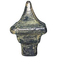 Наконечник кованый 57х38 мм кв16 мм 13.218.01 Наконечник кованый 57х38 мм кв16 мм 13.218.01