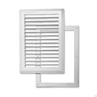 Решетка вентиляционная 175х240 мм в рамке, прямые жалюзи, К003 Решетка вентиляционная 175х240 мм в рамке, прямые жалюзи, К003