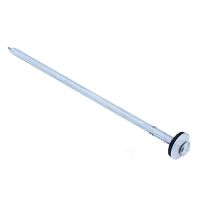 Гвозди шиферные (зонт) гладкие 4,0х120 мм, цинк Гвозди шиферные (зонт) гладкие 4,0х120 мм, цинк