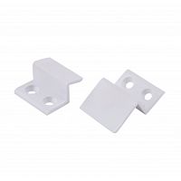 Кронштейн пластиковый белый пара 10 Кронштейн пластиковый белый пара 10