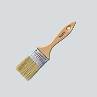 Кисть плоская 40х12 мм "Среда", светлая смешанная щетина, пластиковая ручка, 126025 /12/ Кисть плоская 40х12 мм "Среда", светлая смешанная щетина, пластиковая ручка, 126025 /12/