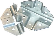 Краб-система угол на 4 стороны 20х20х1,2 мм ГОЦ (компл. 2 шт.) Краб-система угол на 4 стороны 20х20х1,2 мм ГОЦ (компл. 2 шт.)