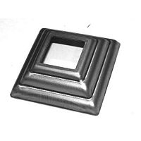 Основание балясины штампованное 44х44 мм кв 13,5х13,5 мм 13.327.01 Основание балясины штампованное 44х44 мм кв 13,5х13,5 мм 13.327.01