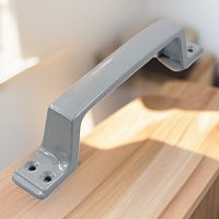 Ручка-скоба дверная РС-100-С серый метал. (50/200) Ручка-скоба дверная РС-100-С серый метал. (50/200)