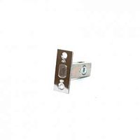 Задвижка ЗДИ-45 под ручку никель 126-45 /20/200/*** Задвижка ЗДИ-45 под ручку никель 126-45 /20/200/***