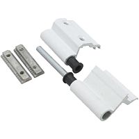 Петля для ПВХ дверей 7BI/40 левая белая Петля для ПВХ дверей 7BI/40 левая белая