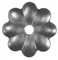 Розетка штампованная 60х10х3 мм Китай Розетка штампованная 60х10х3 мм Китай