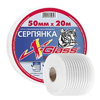 Серпянка самоклеящаяся 50 мм х 20 м, X-Glass, 119233 / 170005*** Серпянка самоклеящаяся 50 мм х 20 м, X-Glass, 119233 / 170005***