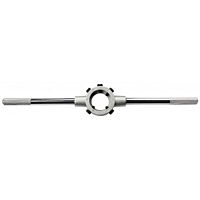 Плашкодержатель с центр.и прижимными винтами, 45х18мм д/М16-М18 М20-G1/2, L-450мм,ЗУБР, 28143-45_z01 Плашкодержатель с центр.и прижимными винтами, 45х18мм д/М16-М18 М20-G1/2, L-450мм,ЗУБР, 28143-45_z01