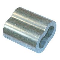 Зажим троса аллюминивый 8 мм. DIN 3093 /5/ Зажим троса аллюминивый 8 мм. DIN 3093 /5/