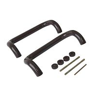 Комплект ручек офисных 300/30 коричневая RAL 8019*** Комплект ручек офисных 300/30 коричневая RAL 8019***