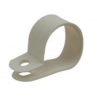 Серьга для кабеля ф 12 (белая) 8163 Серьга для кабеля ф 12 (белая) 8163