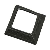 Подпятник кованый 70х70 мм кв 31 мм 4113 Китай Подпятник кованый 70х70 мм кв 31 мм 4113 Китай