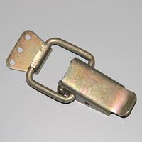 Замок-защелка накидной ОСТ 95 2253-81, L=55 мм, цинк+хром с пружиной /50/ Замок-защелка накидной ОСТ 95 2253-81, L=55 мм, цинк+хром с пружиной /50/