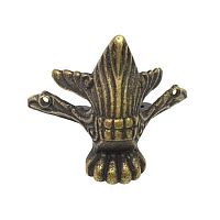 Ножка для шкатул.С-017,65х45 mm цвет:бронза (М) Ножка для шкатул.С-017,65х45 mm цвет:бронза (М)