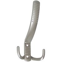 Крючок 3-х рожковый, YG1149L SC, матовый хром (с перфорацией), 122-143/212А (8288) / 623-044 /10/ Крючок 3-х рожковый, YG1149L SC, матовый хром (с перфорацией), 122-143/212А (8288) / 623-044 /10/