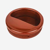 Ручка "Раковина" d.50 мм махагон №6, (20/500/2)*** Ручка "Раковина" d.50 мм махагон №6, (20/500/2)***