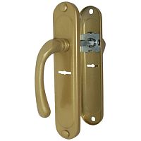 Ручка для входных дверей РДП-2-006-42С левая Матовое золото Ручка для входных дверей РДП-2-006-42С левая Матовое золото