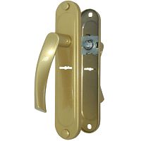 Ручка для входных дверей РДП-2-023-42С прав. золото матовое Ручка для входных дверей РДП-2-023-42С прав. золото матовое