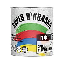Эмаль ПАЛИТРА ПФ-115 белая супер 0.9кг 124436