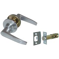 Ручка межкомн.Латунина 6413 SC/PS матовый хром Ручка межкомн.Латунина 6413 SC/PS матовый хром