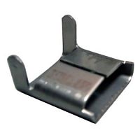 Скрепа (зажим) для бандажной ленты AISI 304. А20 /5/ Скрепа (зажим) для бандажной ленты AISI 304. А20 /5/