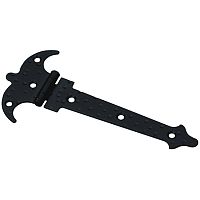 Петля-стрела накладная 551-150х100х1,5 мм черная 24925 Amig Петля-стрела накладная 551-150х100х1,5 мм черная 24925 Amig