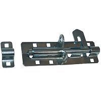 Шпингалет накладной с фиксатором №3 15х5см (KL2-4-20),6" цинк Шпингалет накладной с фиксатором №3 15х5см (KL2-4-20),6" цинк