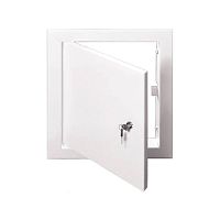 Люк-дверца ревизионный 360х360 мм с фланцем 300х300 мм, с замком, полимерное покрытие, ЛТ3030МЗ Люк-дверца ревизионный 360х360 мм с фланцем 300х300 мм, с замком, полимерное покрытие, ЛТ3030МЗ