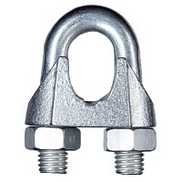 Зажим для стальных канатов DIN741 10/11мм /5/ Зажим для стальных канатов DIN741 10/11мм /5/