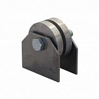 Ролик металл. d=65 мм под полосу на пластинах, С3602 Ролик металл. d=65 мм под полосу на пластинах, С3602