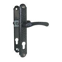 Ручка на планке РДП-1-006-85Ц АС-антик серебро,цилиндр /15/ Ручка на планке РДП-1-006-85Ц АС-антик серебро,цилиндр /15/