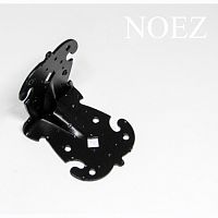 Уголок крепёжный фигурный 70х70 мм УКФ 70-70-60-У НОЭЗ черный матовый 30 шт/уп Уголок крепёжный фигурный 70х70 мм УКФ 70-70-60-У НОЭЗ черный матовый 30 шт/уп