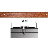 Порог АЛ-163-С 0,9м ПРОБКА, Стык алюминевый узкий, 25 мм Порог АЛ-163-С 0,9м ПРОБКА, Стык алюминевый узкий, 25 мм