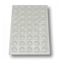 Отбойник самоклеящийся для мебельных дверей 145х110 мм (50 шт./лист), РС 2851 Отбойник самоклеящийся для мебельных дверей 145х110 мм (50 шт./лист), РС 2851